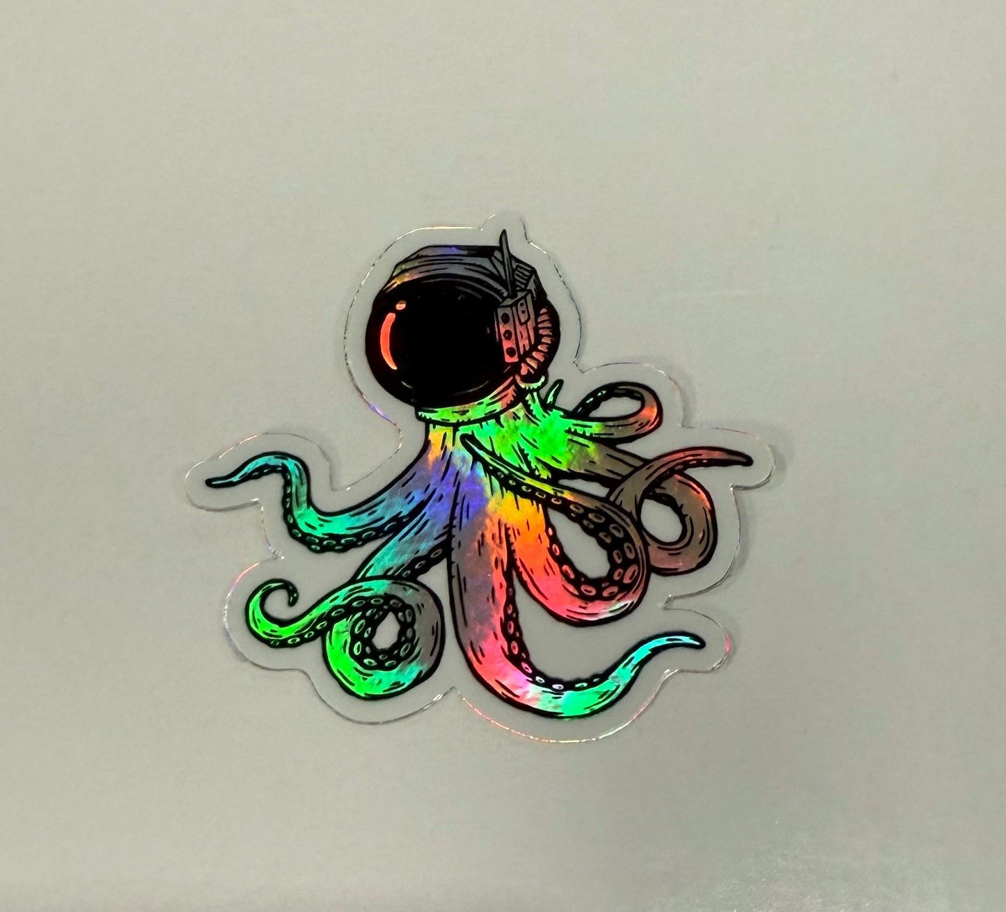 Sticker - Space Kraken, Sea Creature, Space Octopus