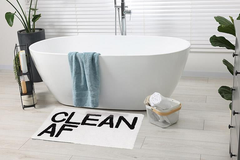Clean AF Tufted Bathmat