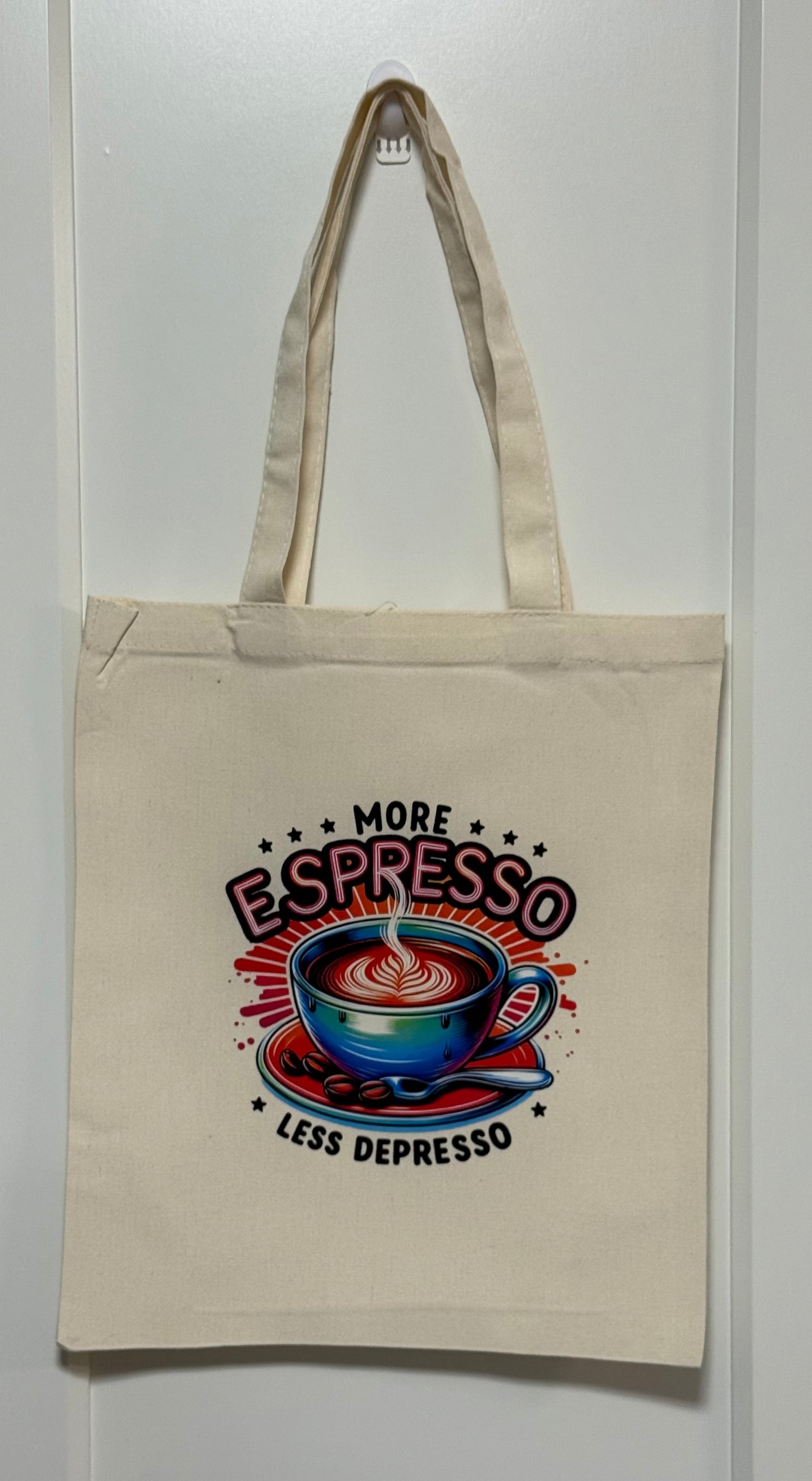 Tote Bag - More Espresso Less Depresso