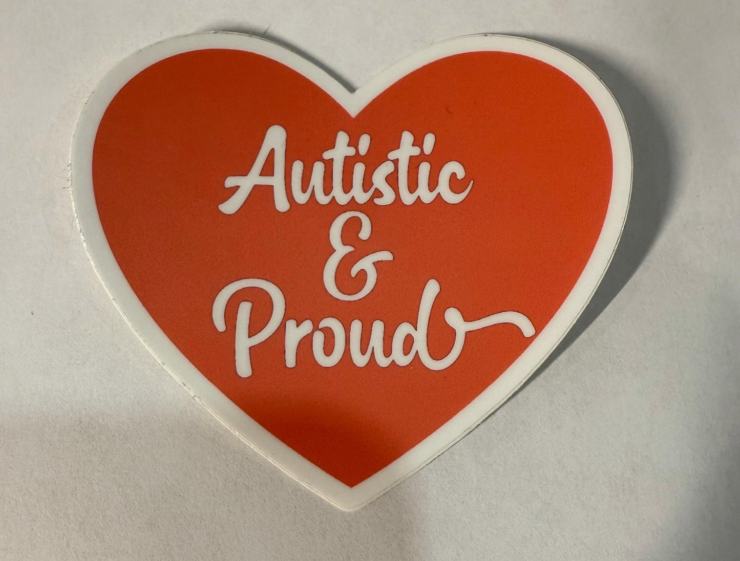Sticker - Autistic & Proud, Autism