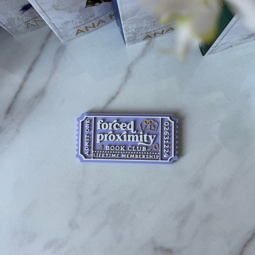 Forced Proximity Book Club Ticket