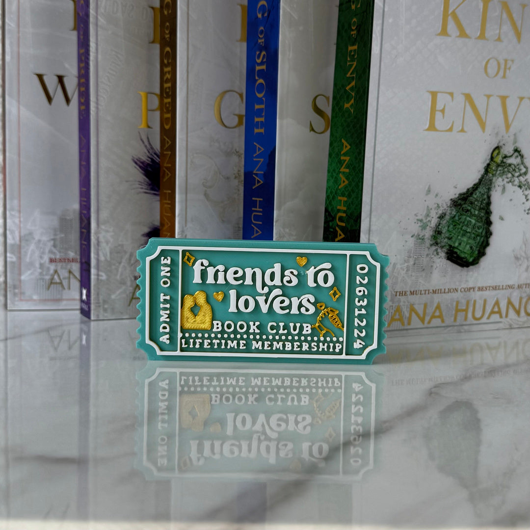 Friends to Lovers Book Club Ticket