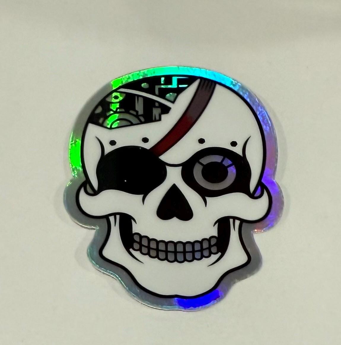 Sticker - Skull, Pirate, Pirate Skull