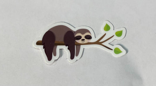 Sticker - Sloth, Sleeping Sloth