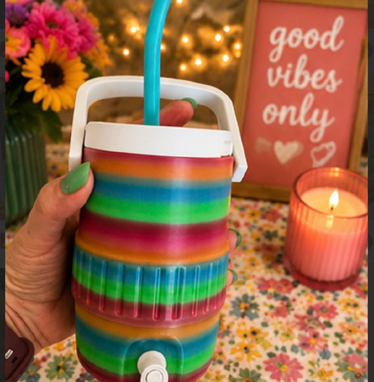Multi Colour Can Koozie