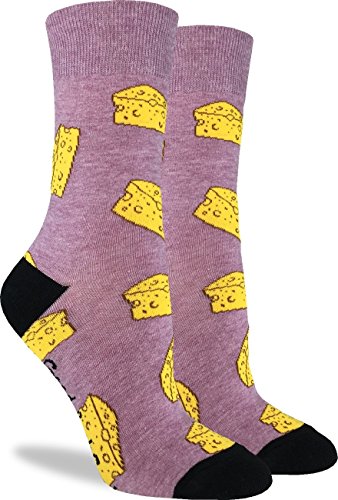 Men's Cheese Socks: Shoe Size 7-12