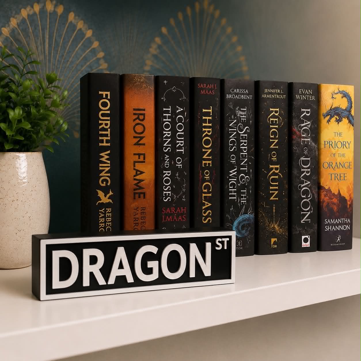 Dragon Shelf Sign