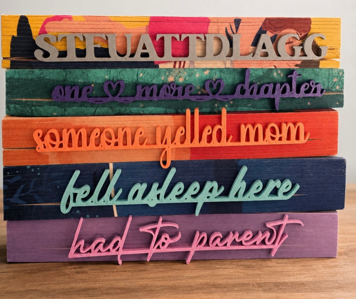 Multiple Sayings - Side Sitter Bookmark