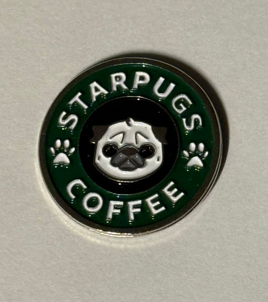 Enamel Pin - Starpugs Coffee Pin