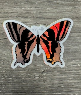 Sticker -Foil Butterfly