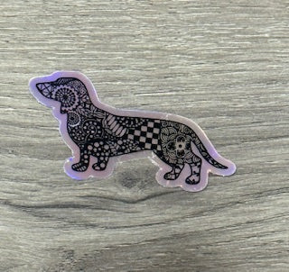 Sticker - Foil Dachshund