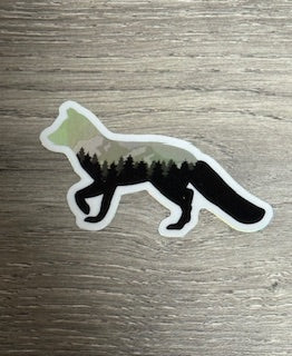 Sticker -Foil Fox