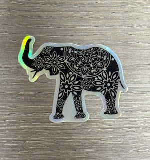 Sticker -Foil Elephant