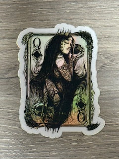 Sticker - Foil Tarot Card Sticker Gift Queen