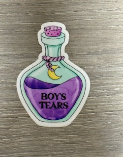 Sticker -Potion Bottle - Boys Tears