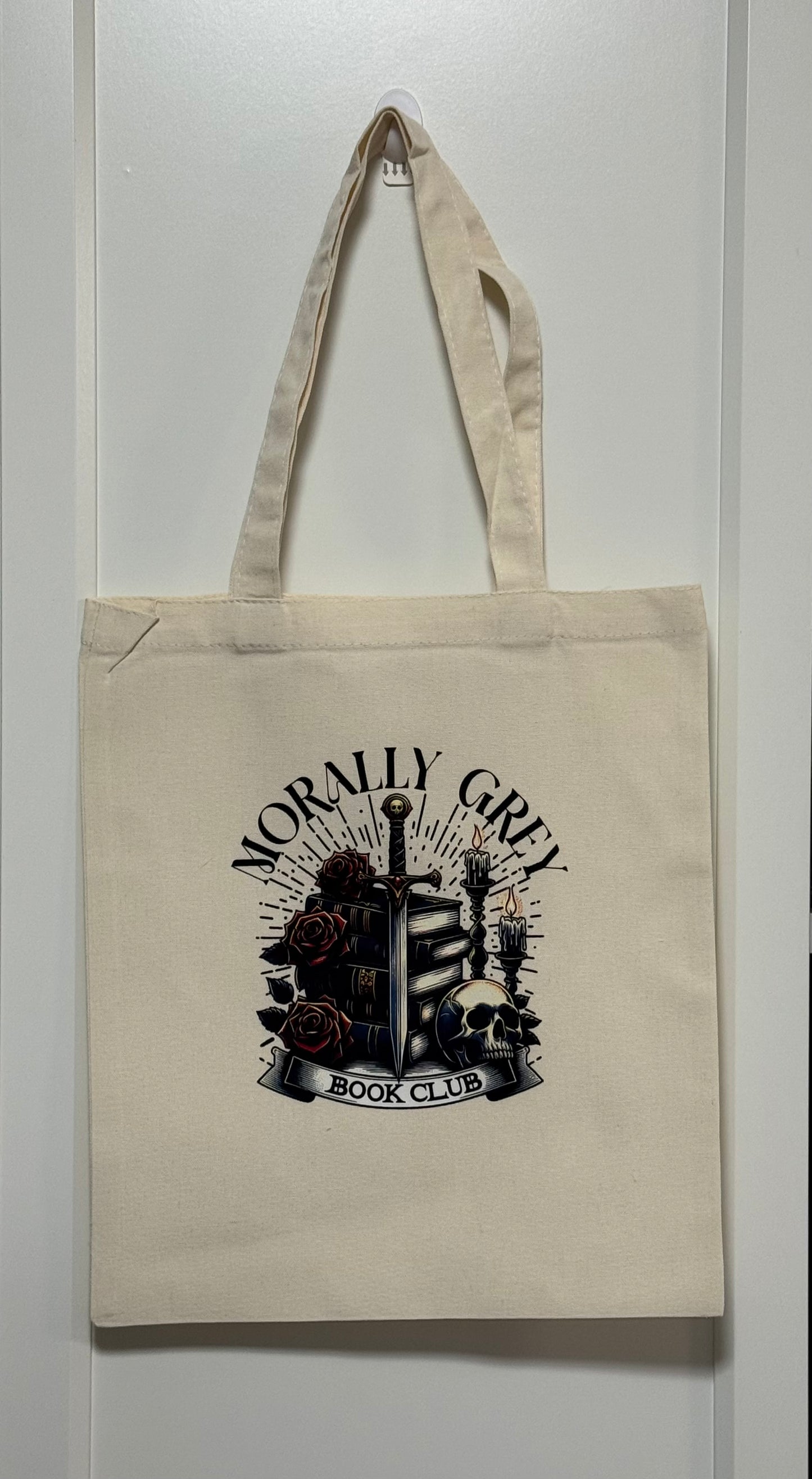 Tote Bag - Morally Grey Book Club Sword