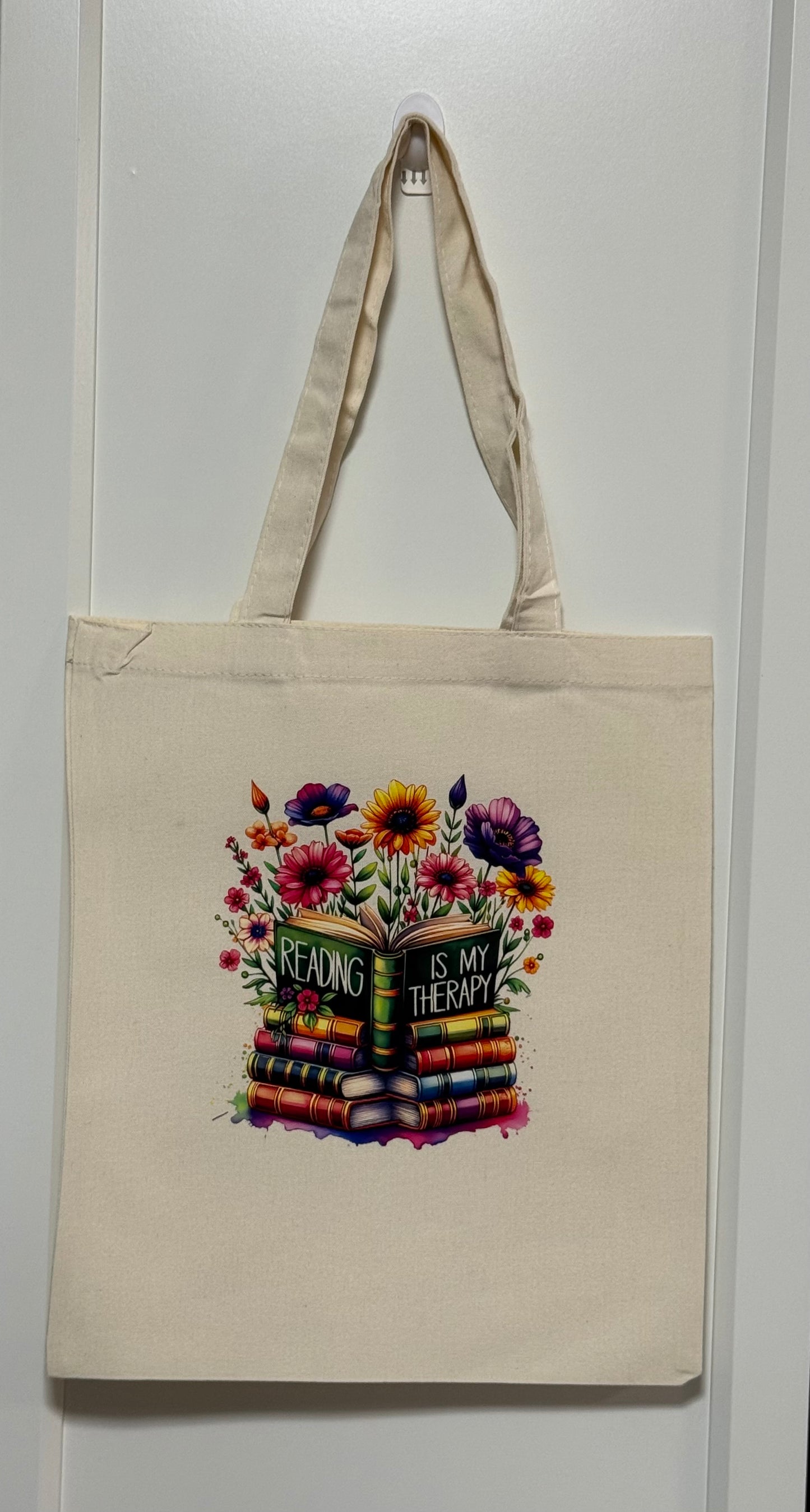 Tote Bag - Reading is My Therapy