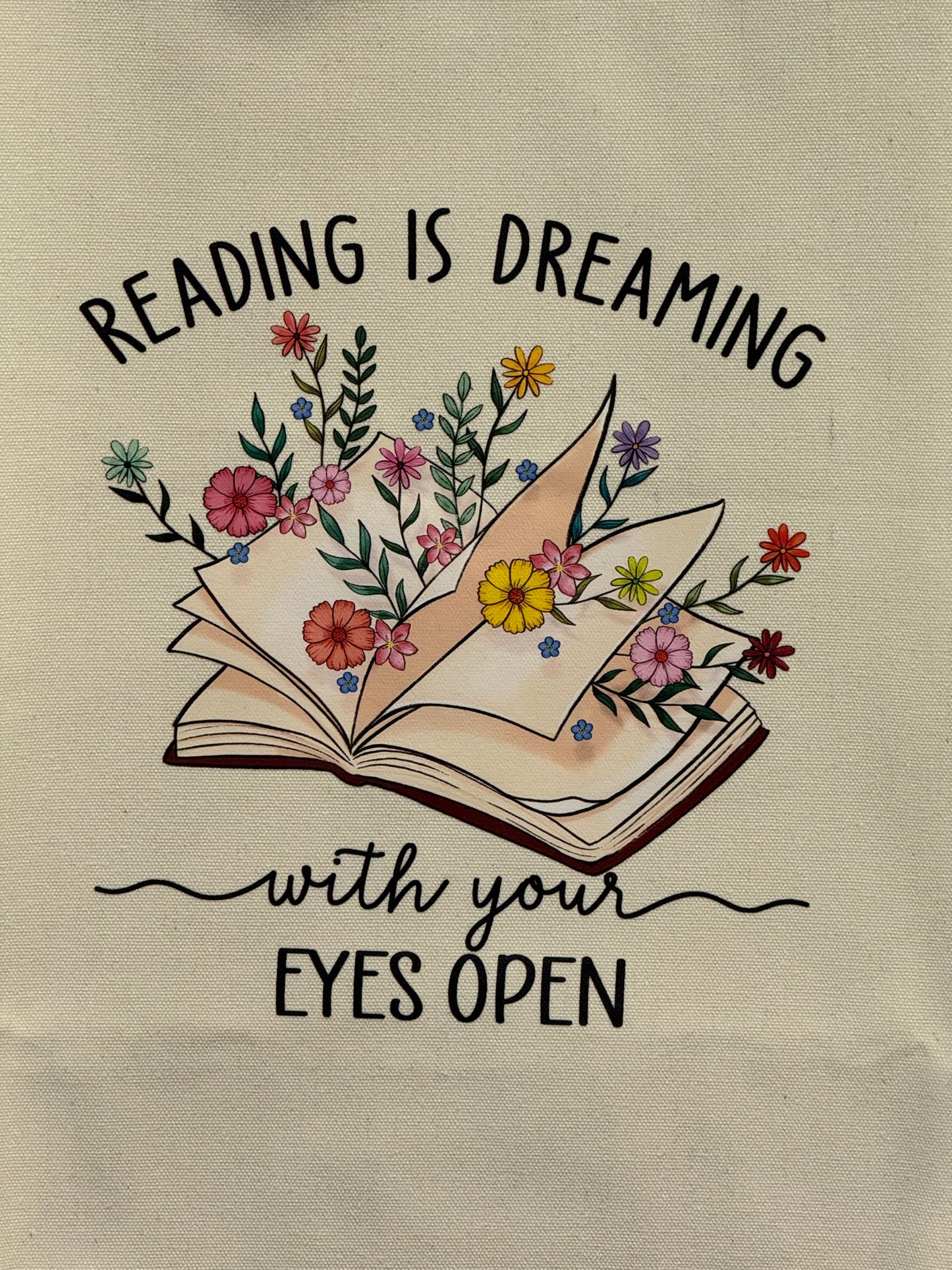 Deluxe Tote Bag - Reading is Dreaming…