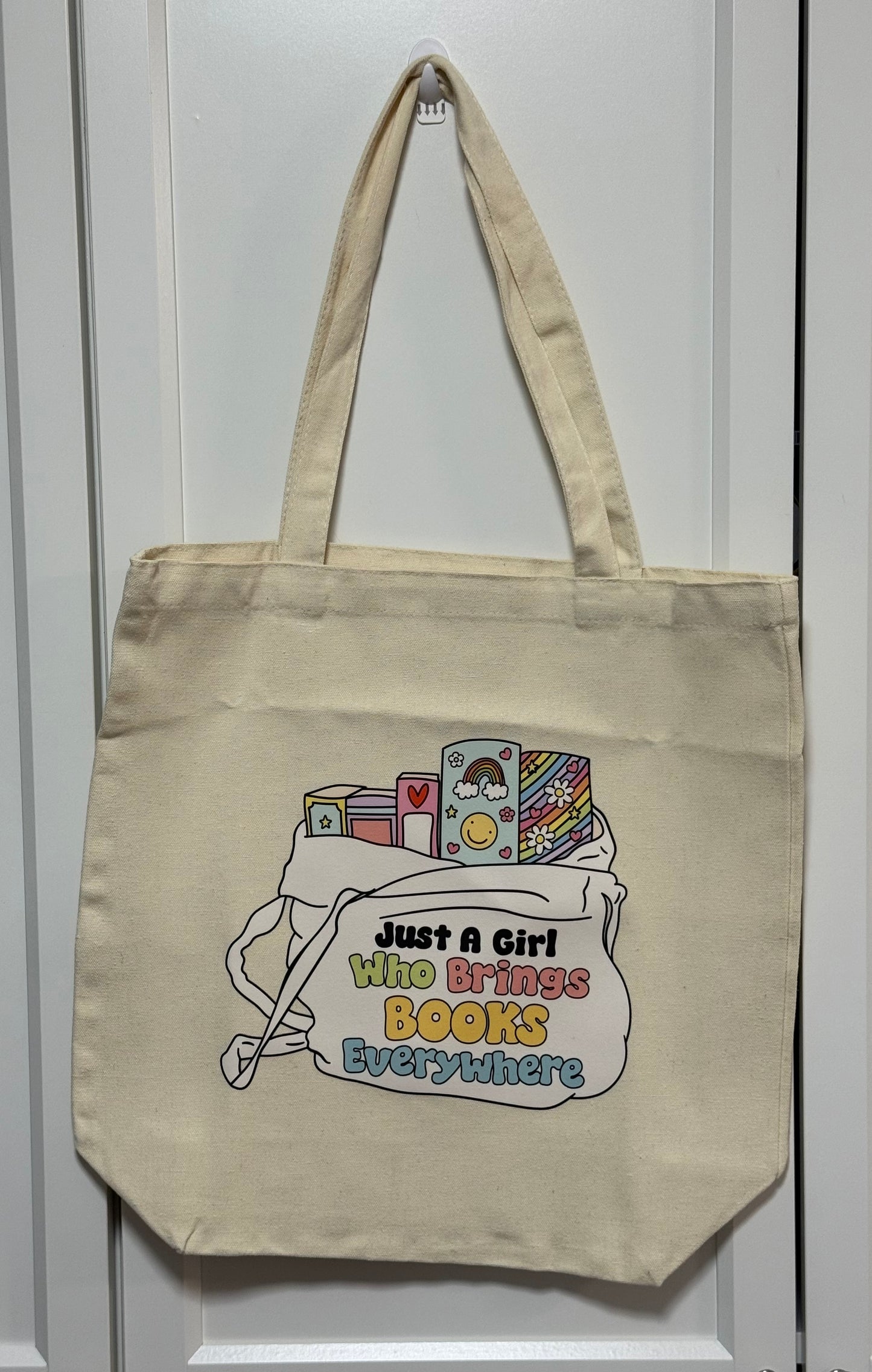 Deluxe Tote Bag - Just a Girl…