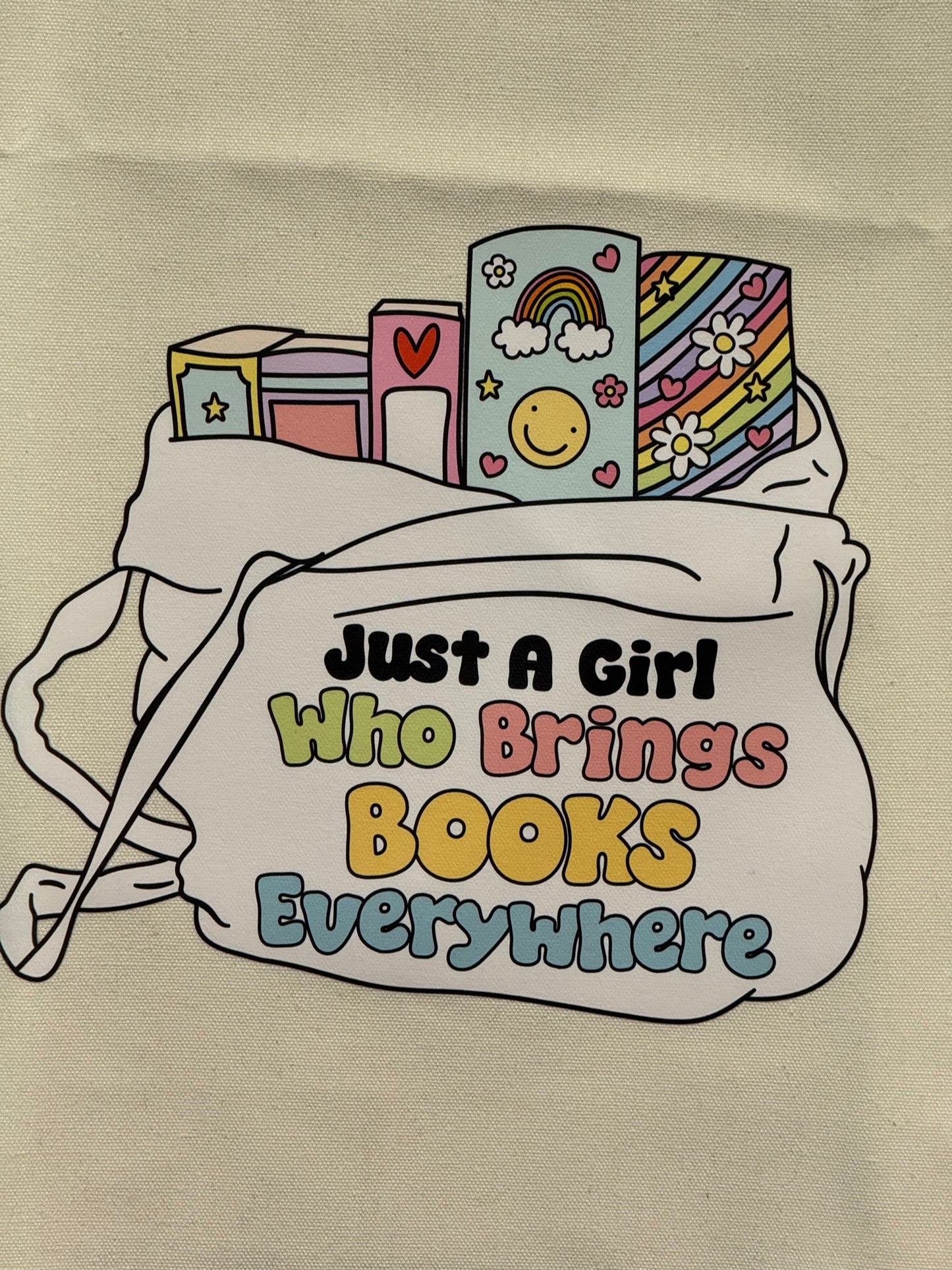 Deluxe Tote Bag - Just a Girl…