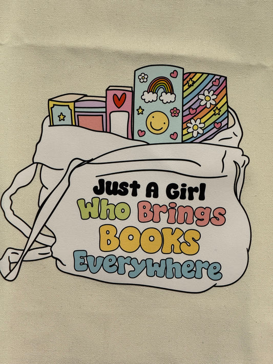 Deluxe Tote Bag - Just a Girl…