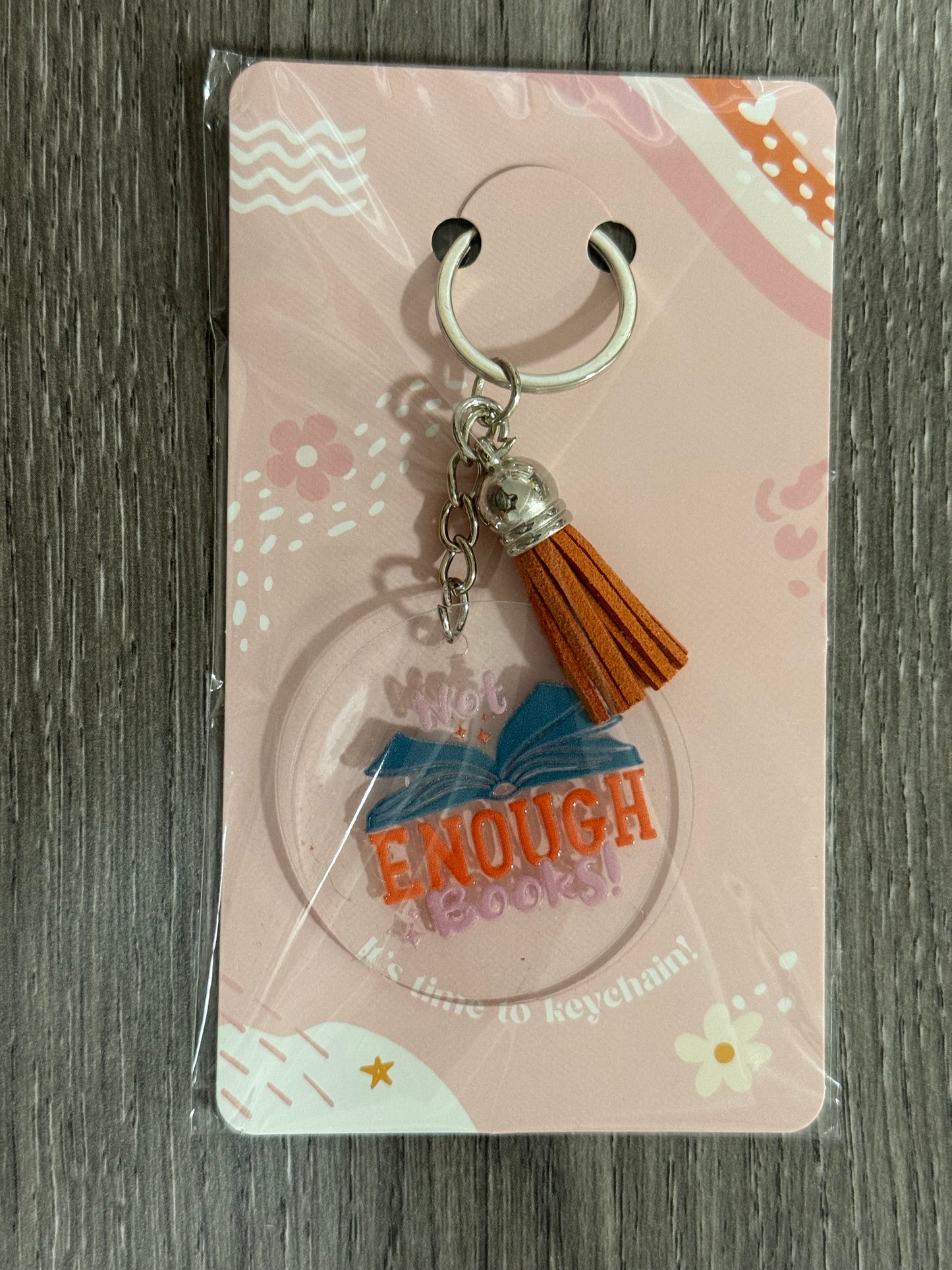 Key Chain - Not Enough Books
