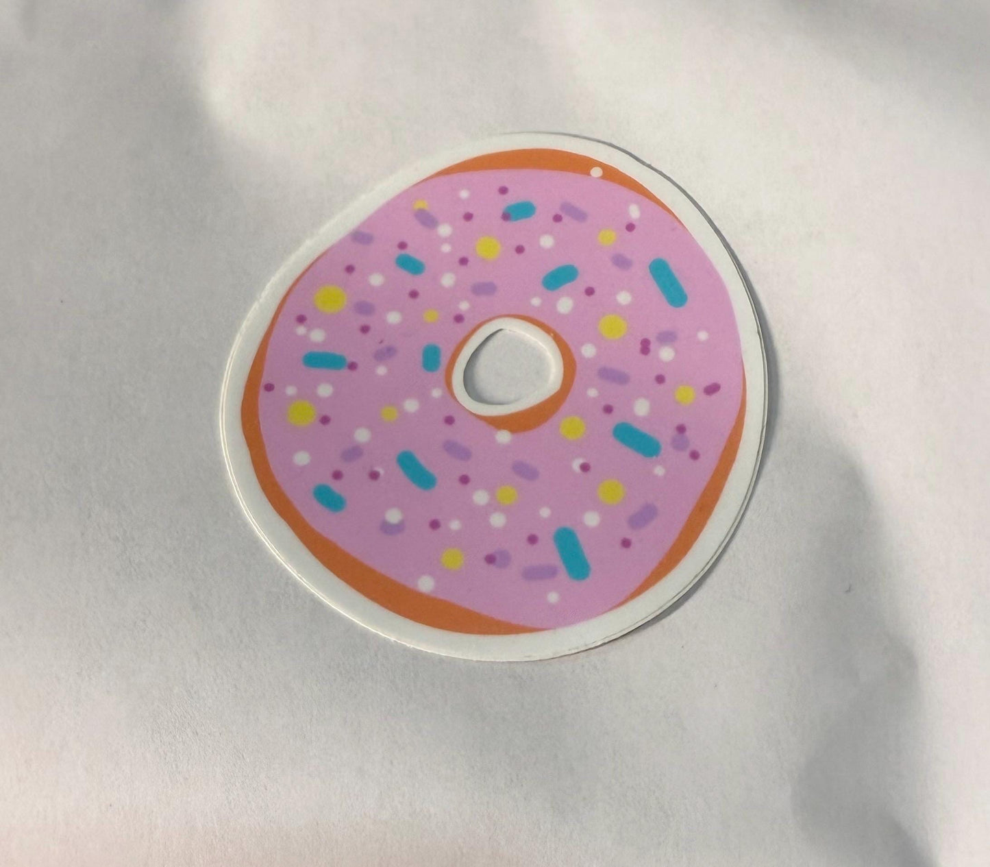 Sticker - Donut, Sprinkle Donut