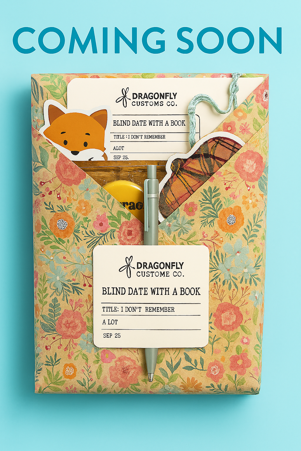 Coming Soon - Blind Date with a Book - Don't judge a book by it's cover!