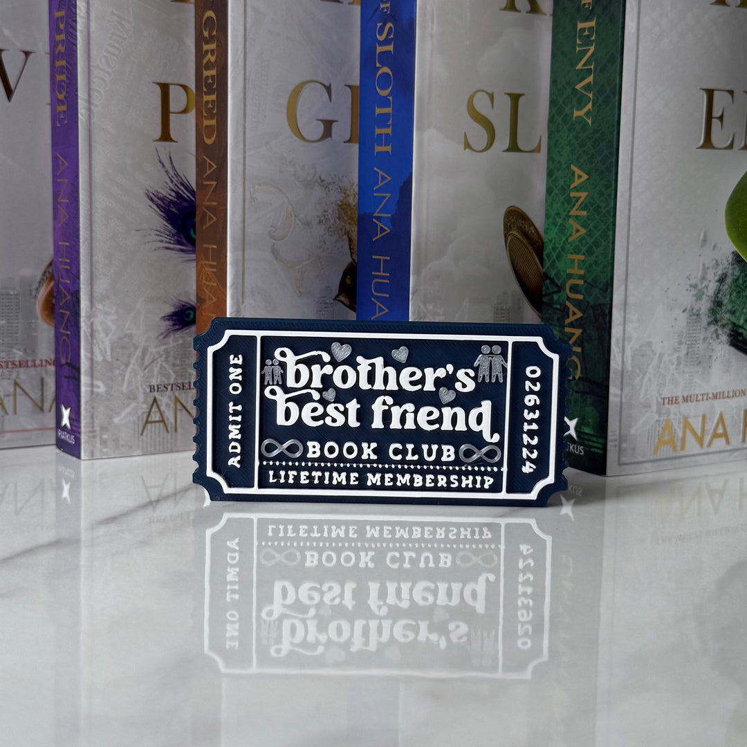 Brother's Best Friend Book Club Ticket