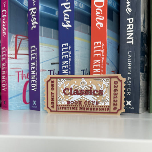Classics Book Club Ticket
