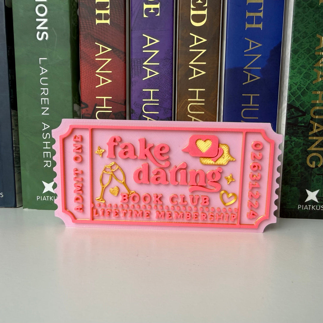 Fake Dating Book Club Ticket