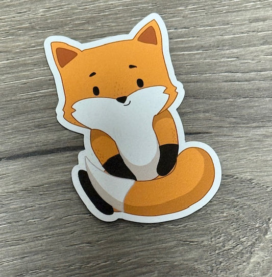 Magnet - Sitting Fox