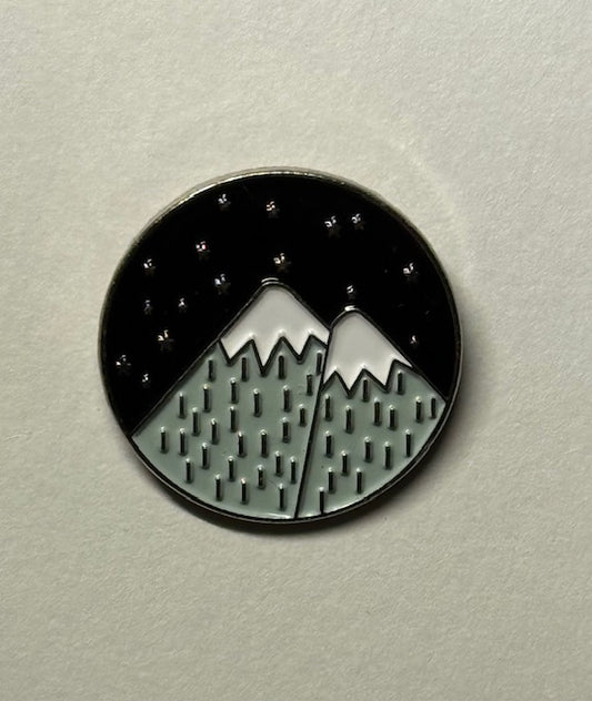 Enamel Pin - Mountains