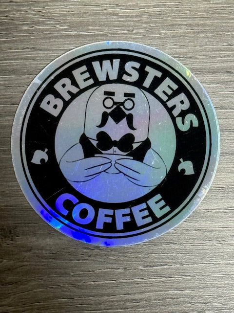 Sticker - Foil Brewsters Coffee
