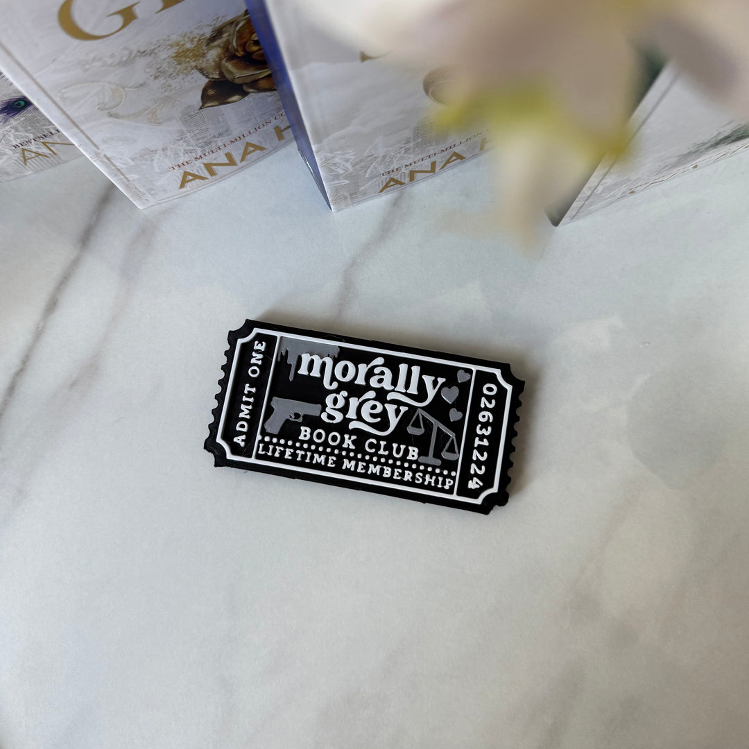 Morally Grey Book Club Ticket
