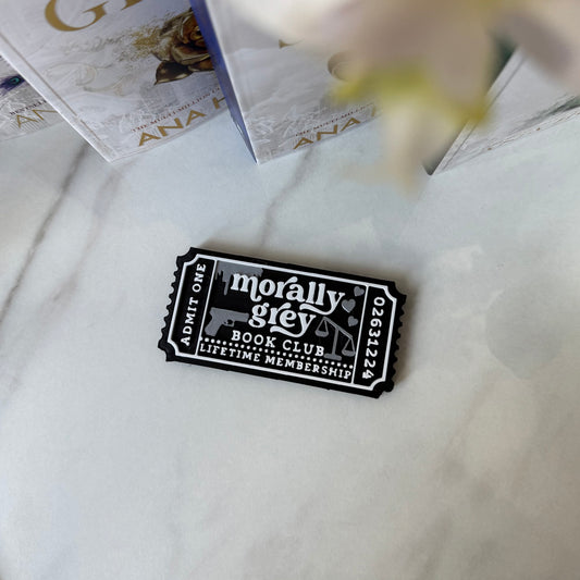 Morally Gray / Grey Book Club Ticket