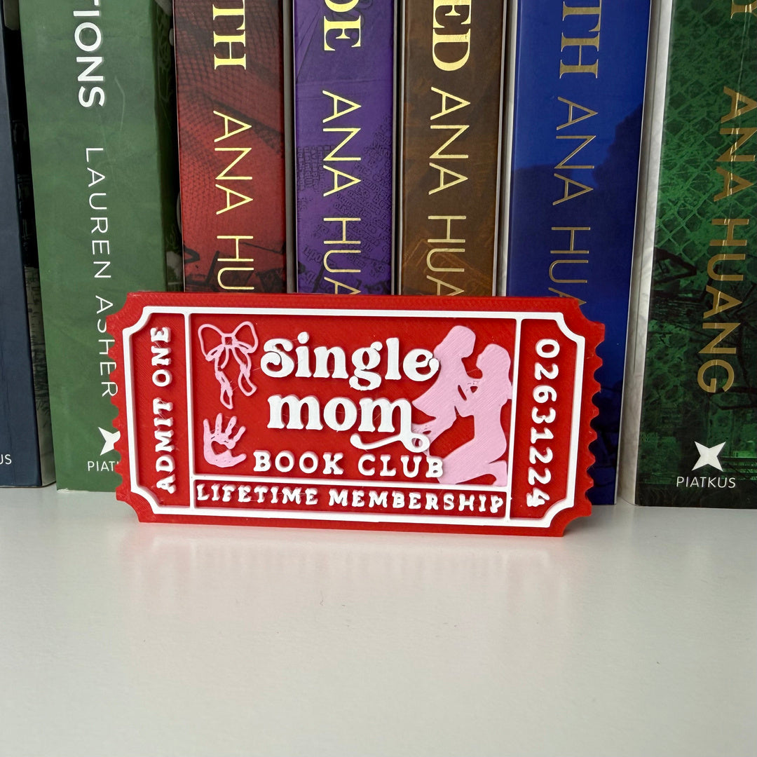 Single Mom Book Club Ticket